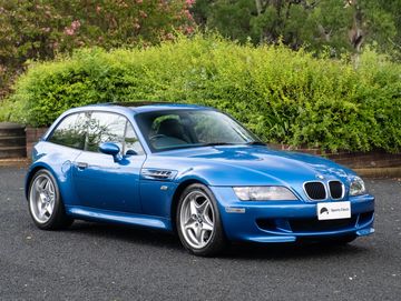 1998 BMW Z3 M Coupe in Estoril Blue with Sports Classic