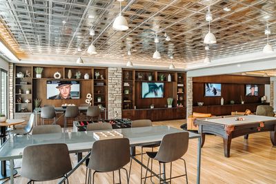 Solace of Ballpark Village Clubhouse finishes. Goodyear, AZ