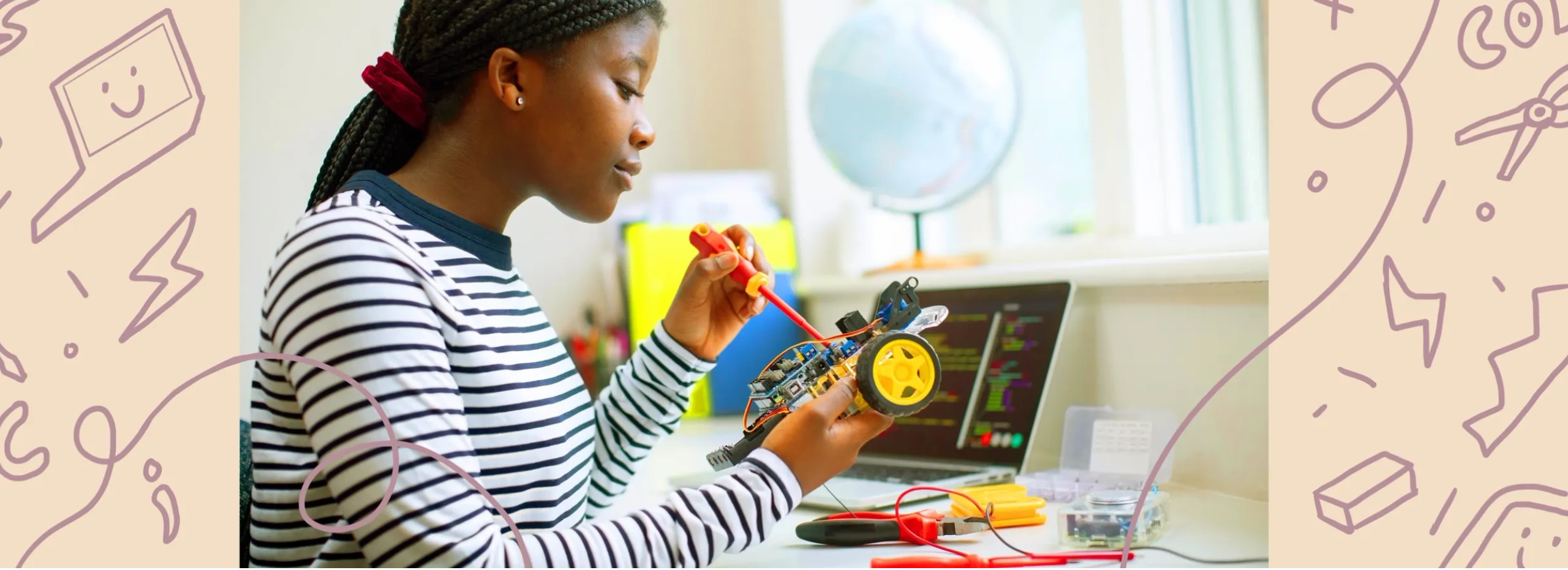 Middle School Students, Coding and Cybersecurity, Computer Science ...