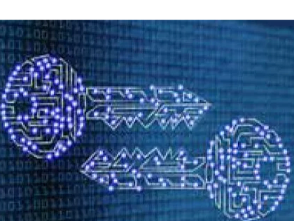 Image: Keys representing cybersecuity
