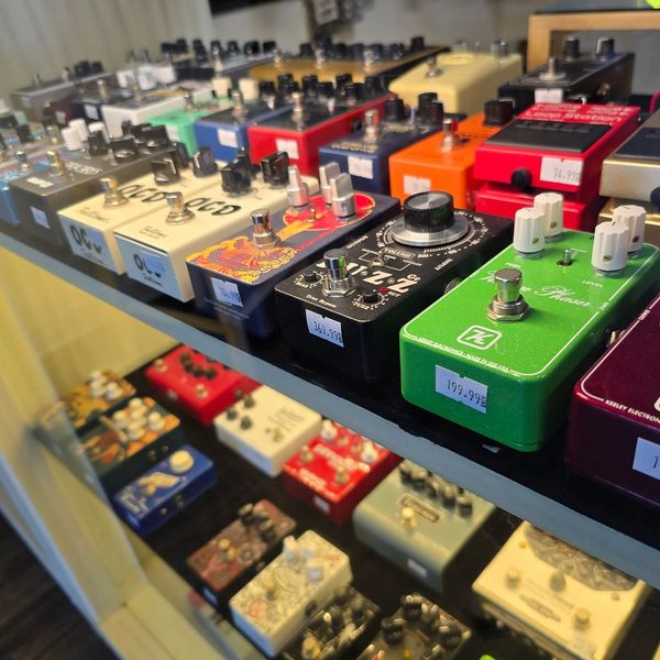"From fuzz to funk, we’ve got the pedals to shape your sound!"