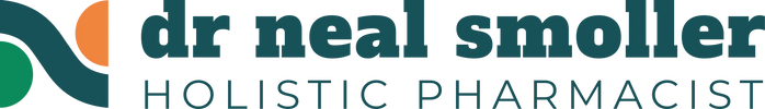 A logo of Dr. Neal Smoller Holistic Pharmacist
