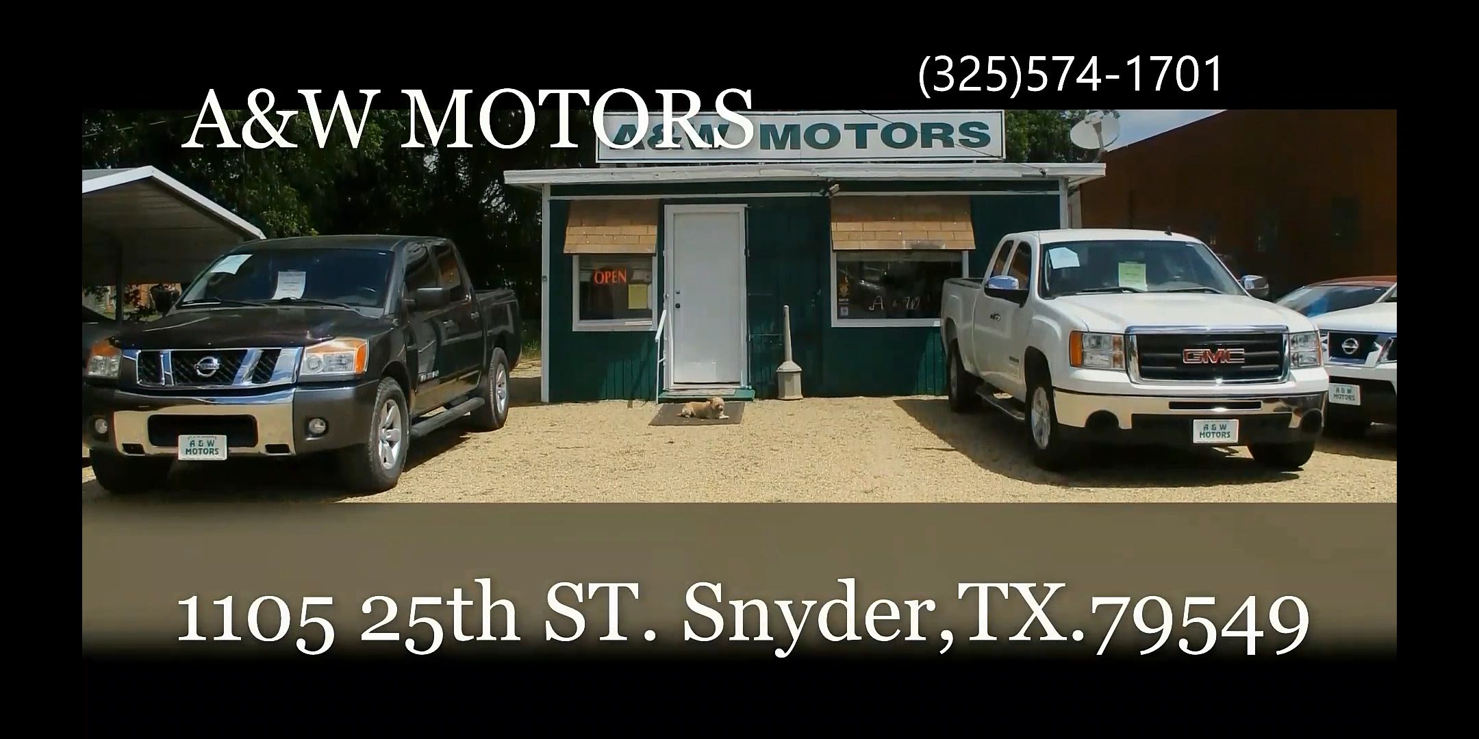 A & W Motors Used Car in Snyder Colorado City, Texas
