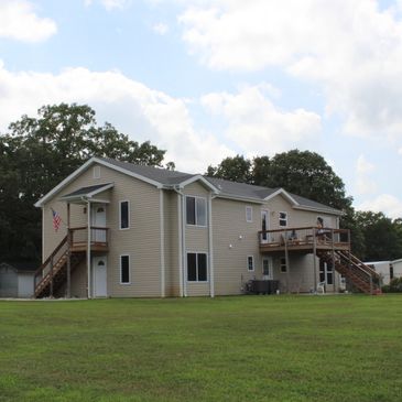 Angels Landing is a large, recently constructed  home for 10 mothers and their children. 