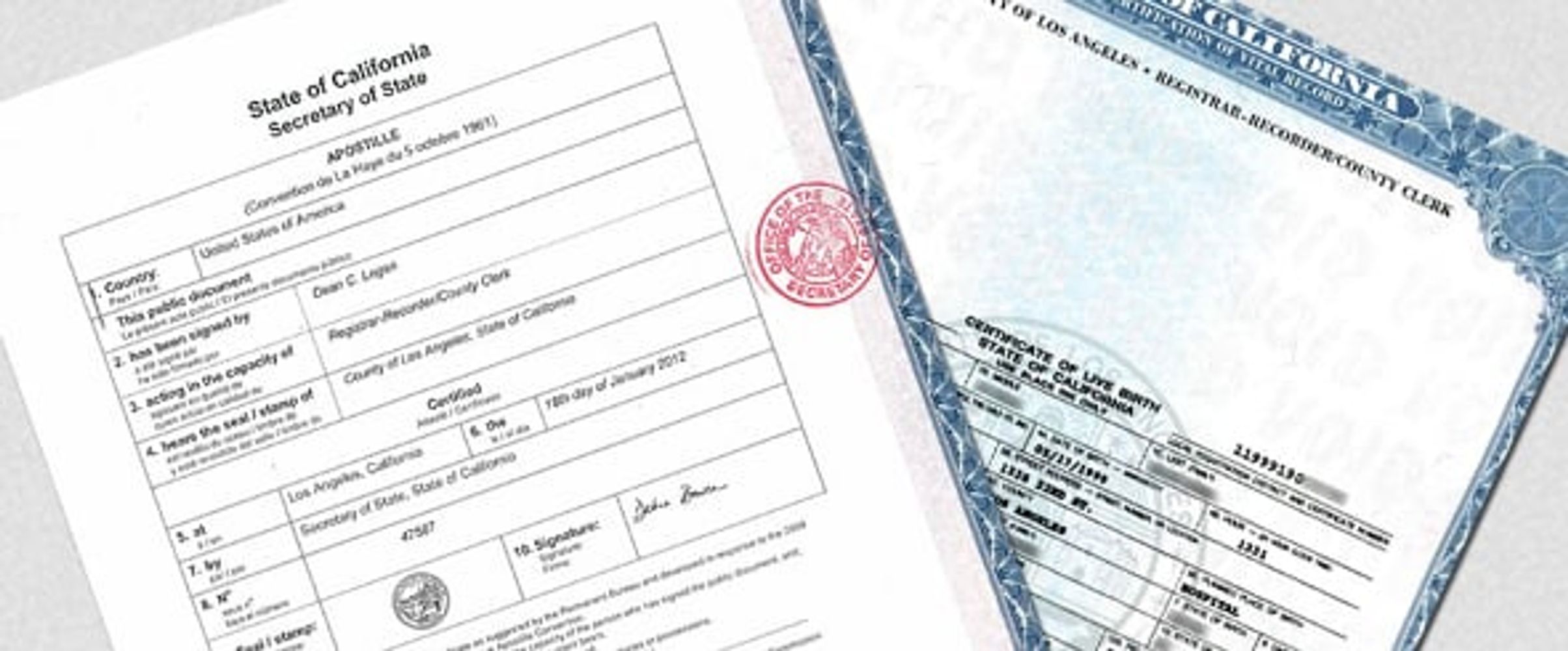 Apostille and Authentication Ventura County Apostille