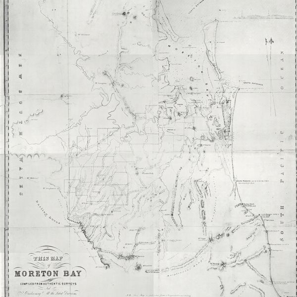 1842 Authentic Surveyors map of the Moreton Clarence Basin maps out our 'Dreaming.' Bird Tribes