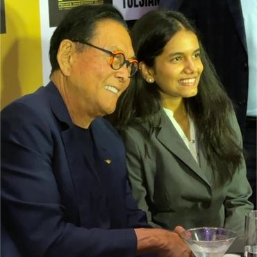 With Robert Kiyosaki