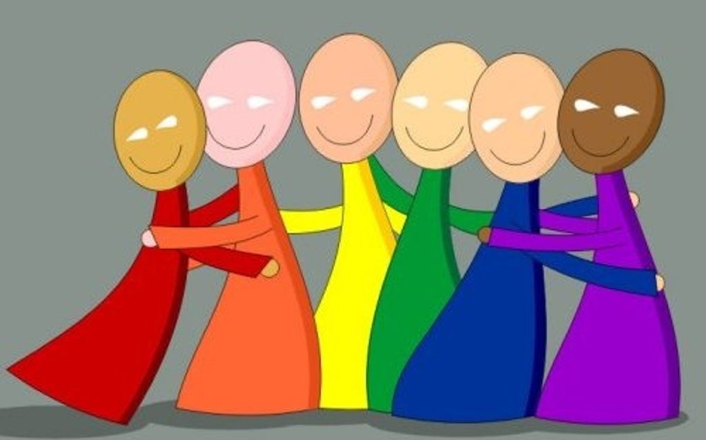 love in all ways and sizes. non discrimination 