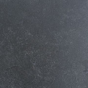 Nuage nero porcelain tiles in black with grained matte finish