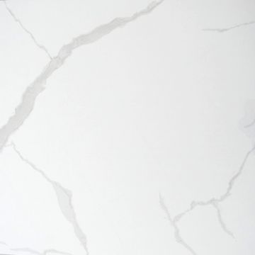 Royce porcelain marble look tile with soft matte finish