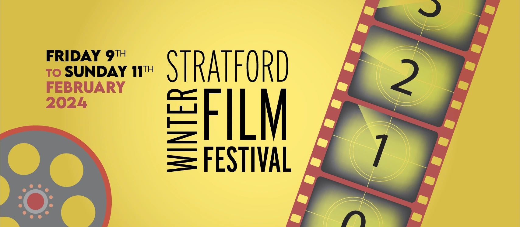 Stratford Winter Film Festival February 9th to 11th 2024 Buy