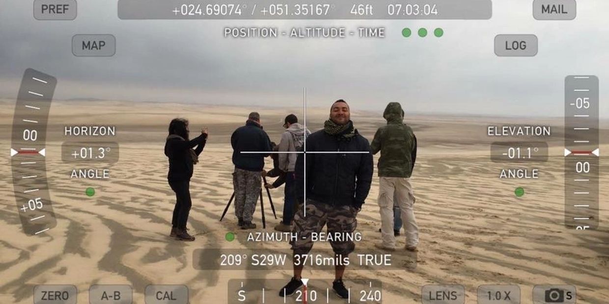 Karim Areida On Set with JLR