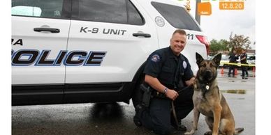 Supporting our K-9 Unit with training and equipment. 