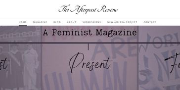 A screencapture of the Afterpast Review website header