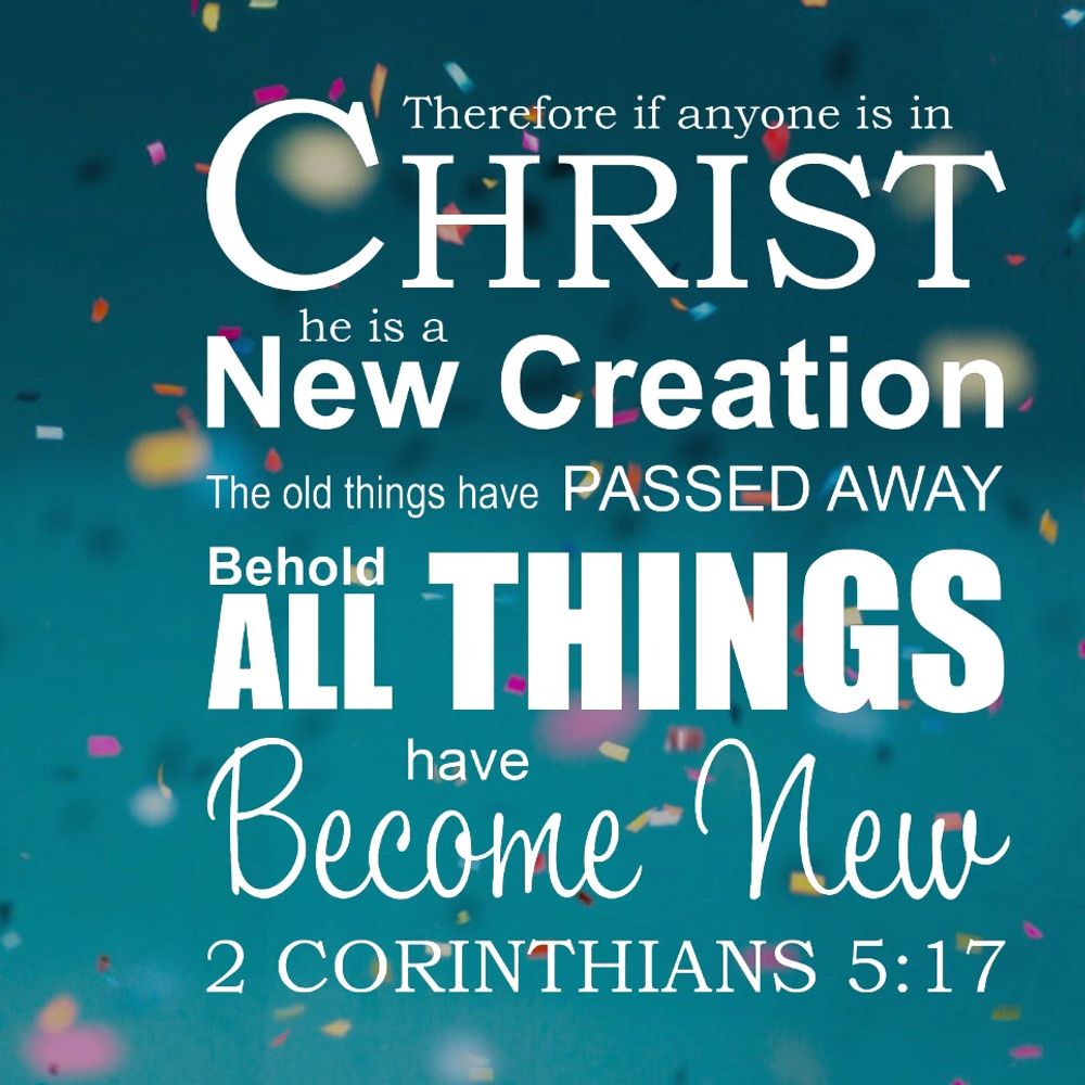 2 Corinthians 5:17