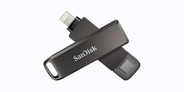 San Disk 256GB iXpand Flash Drive Luxe for iPhone and USB Type-C