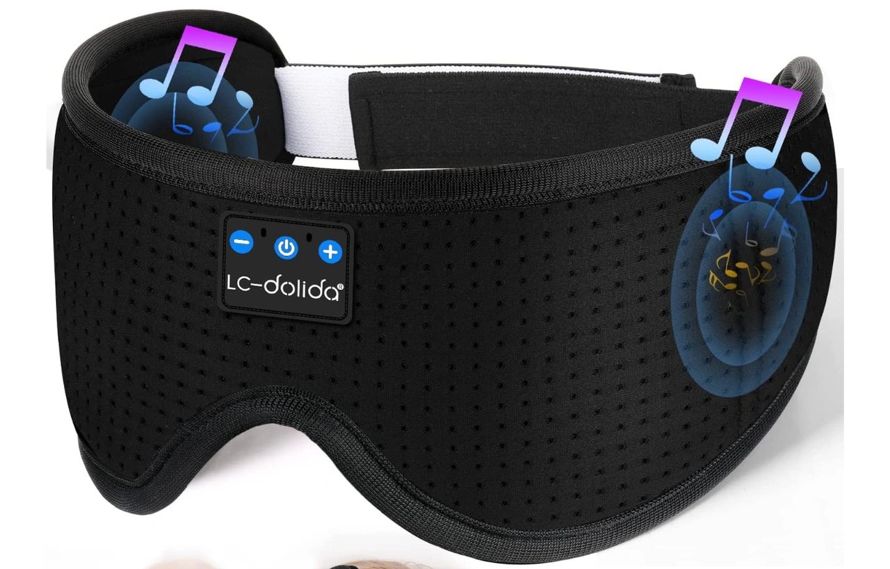 Amazon Finds: Sleep Mask Bluetooth Headphones
