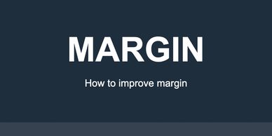 Margin guide card