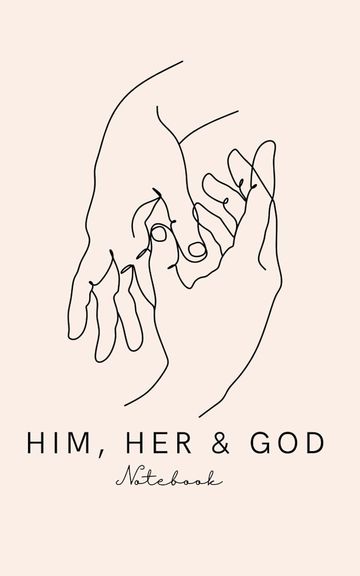 Him, Her & God notebook