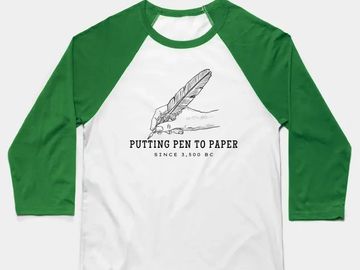 Pen2Paper Baseball T-Shirt