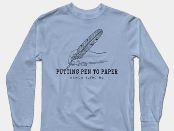 Pen 2 Paper Long Sleeve shirt