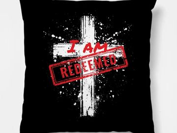 Redeemed Throw Pillow