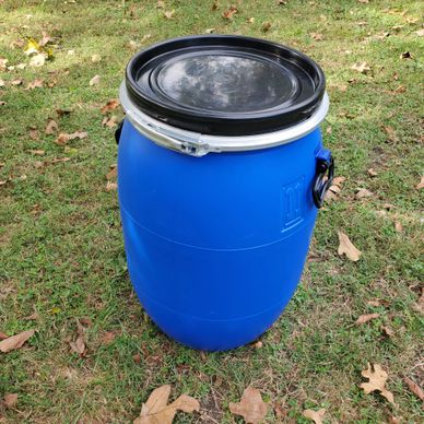 Plastic 17 Gallon Food Grade (Removable Screw Top Barrel)