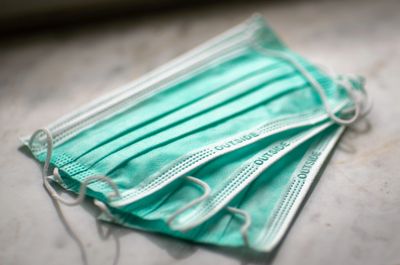 Surgical Masks. Photo by Mika Baumeister on Unsplash