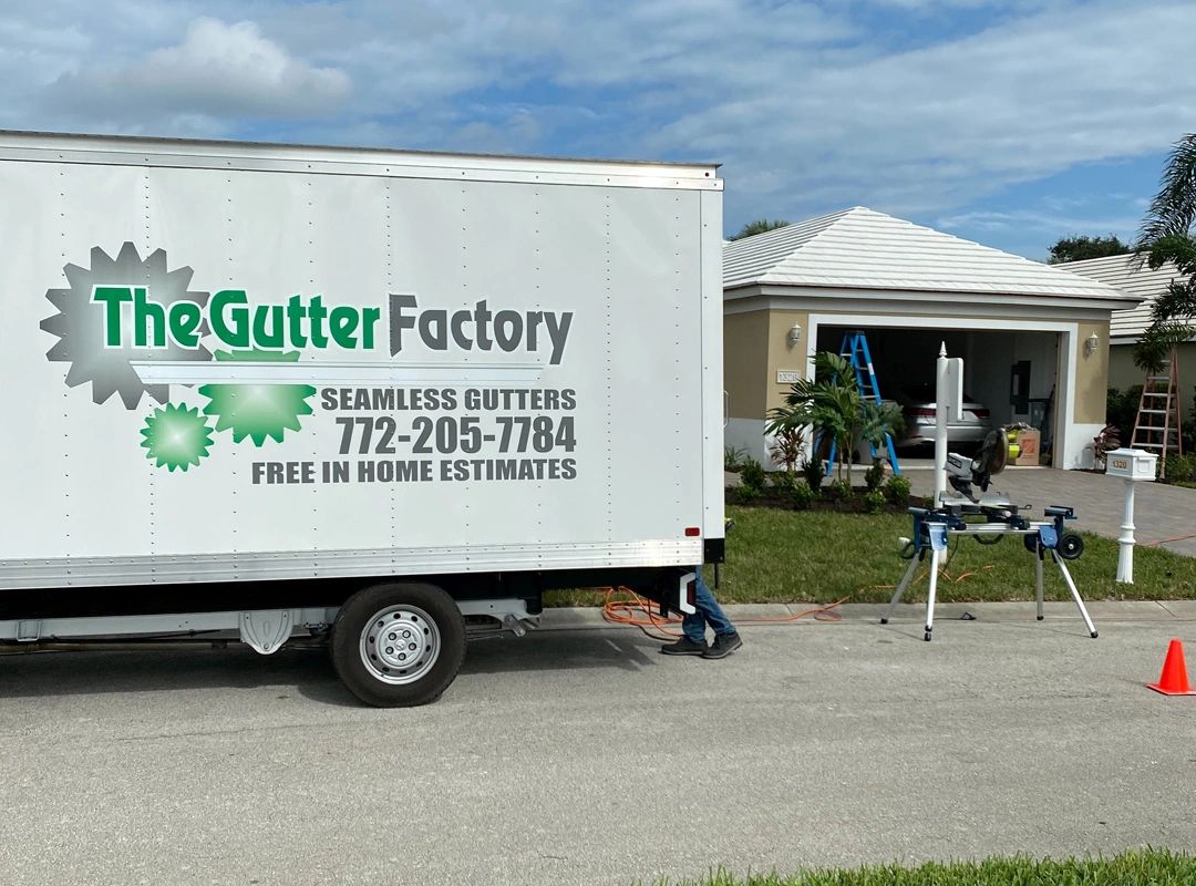 The Gutter Factory Gutter Installation Vero Beach, Florida