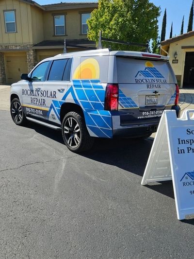 Solar system inspection for real estate transaction.