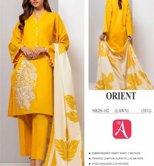 Amazing Lawn collection by ORIENT new variety available book your order now.
