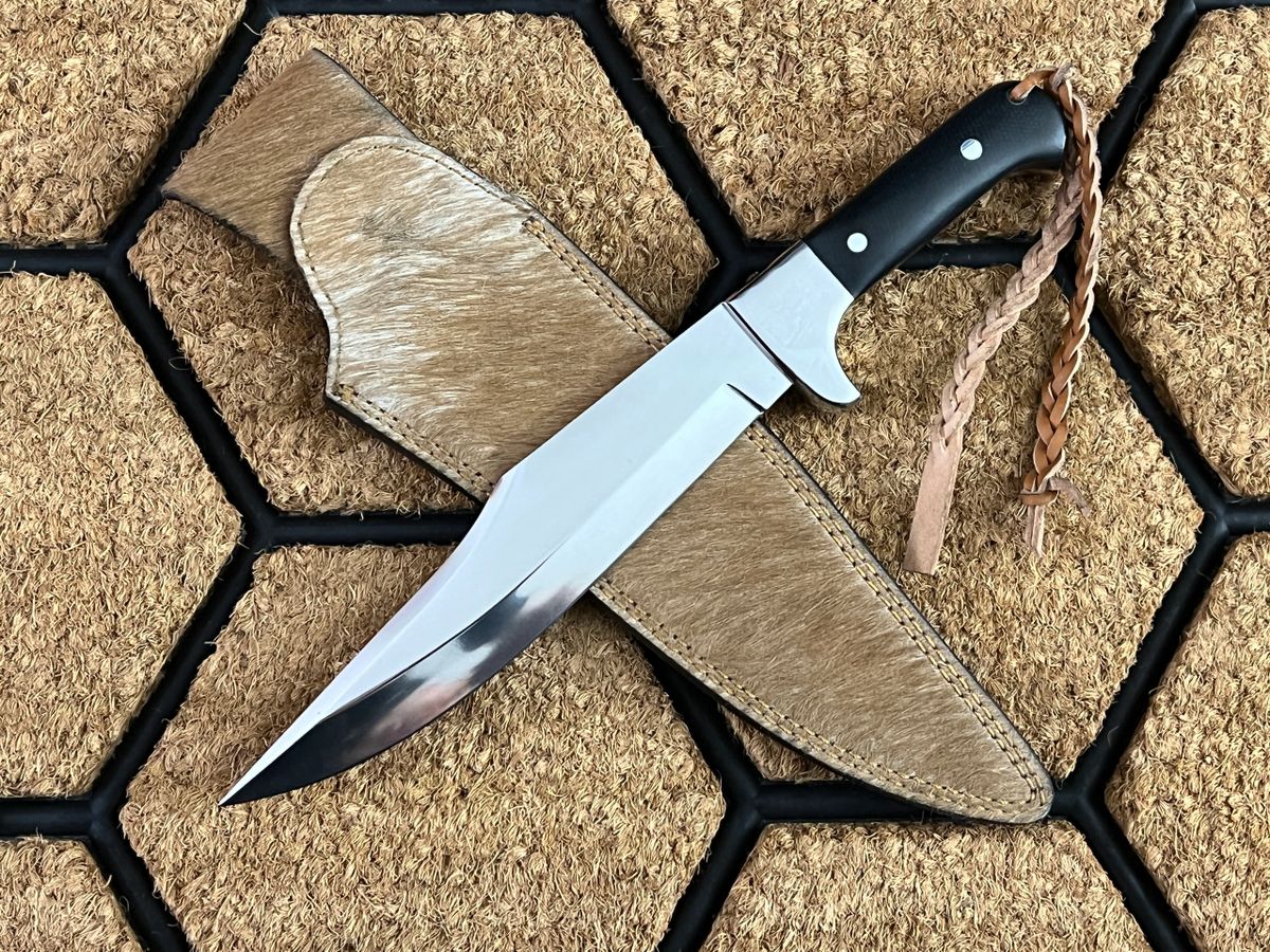 ASH DS7 One Of A Kind D2 Steel Custom Handmade Hunting Bowie Knife 14 ...