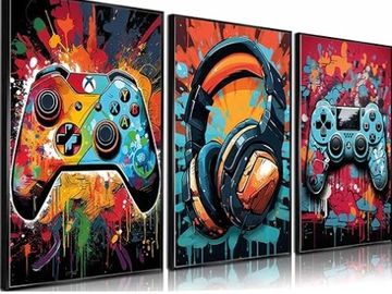 gaming wall art