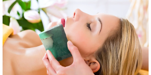 Woman with lemongrass toner bar