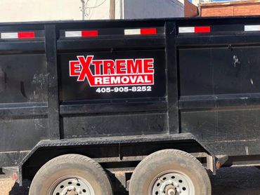 Printed graphics applied to trailer.