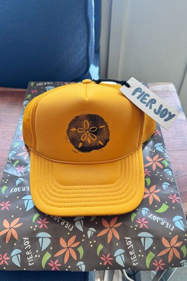 One-off Linocut Stamp Hat