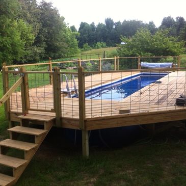 On the Ground with a Deck
