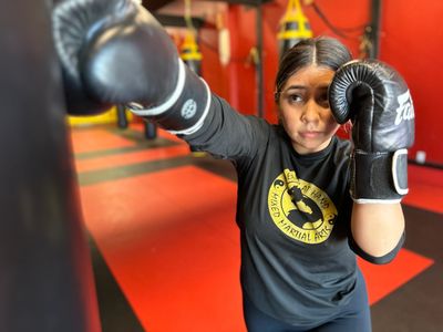 Black Female Boxer Image & Photo (Free Trial)