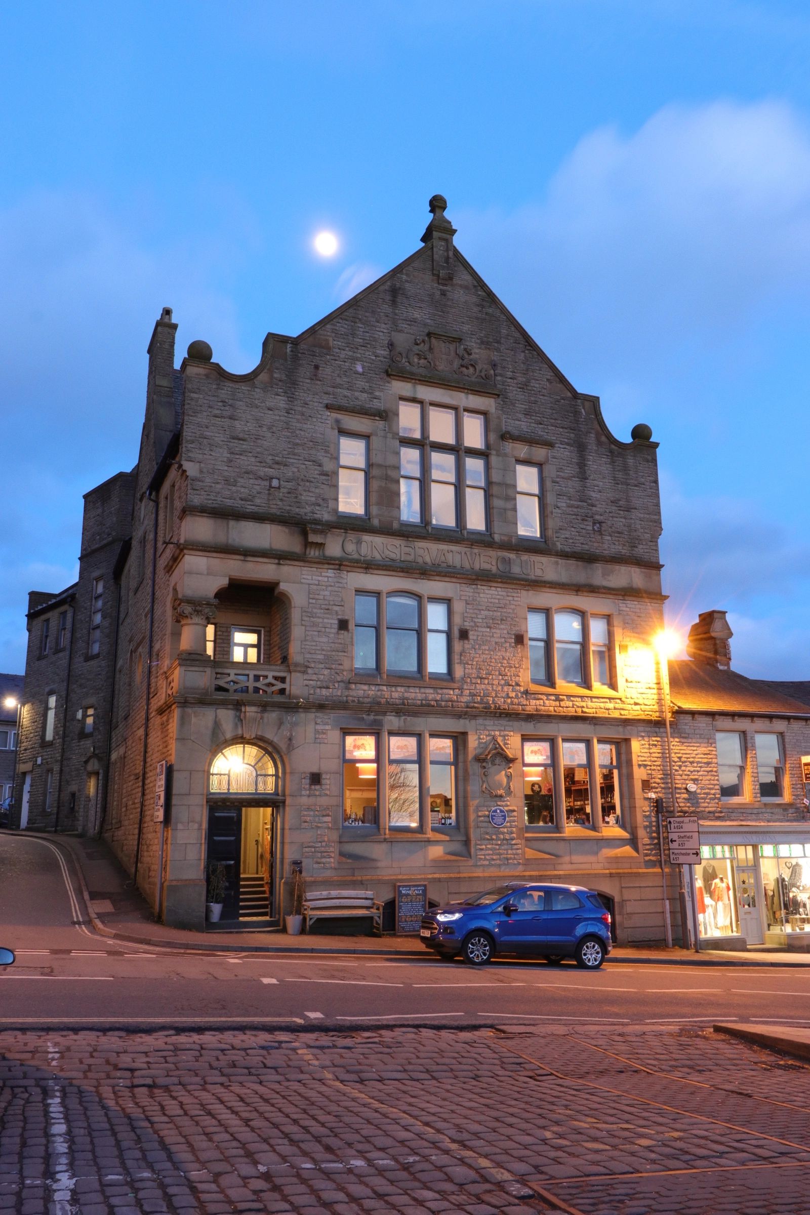 Let's move to Glossop...