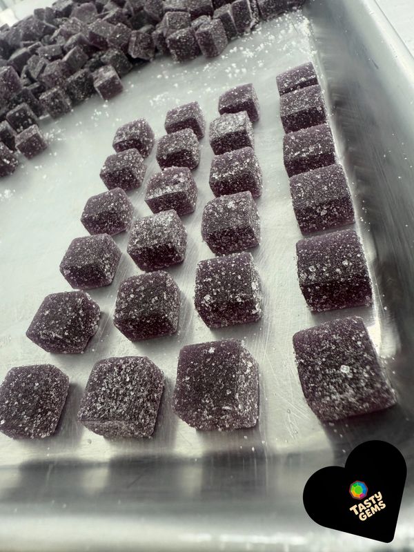 Double Grape Amethyst Cannabis Pectin Gummies 