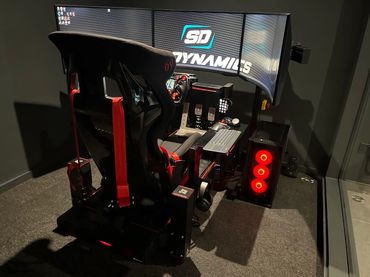 The best ultimate prersonal driving simulator in the world. Full motion, best hardware