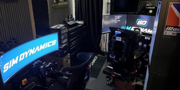 Support for driving simulators. Sim Experience Accuforce, Qubik, Simucube, Simagic, 