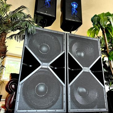 Bassboss and RCF sound system for rent in portland and salem oregon
