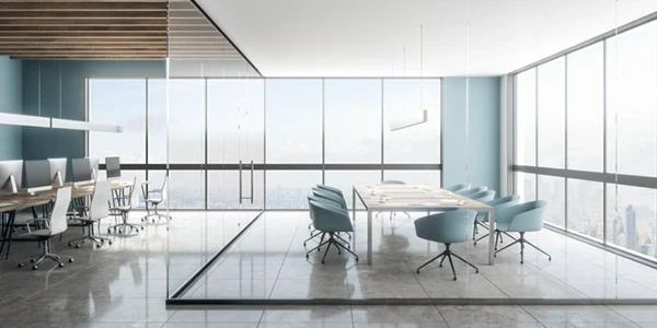 glass wall 