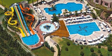 Sorgun Blue Waters Club Hotel yüzme havuzları, Blue waters club swimming pools heating