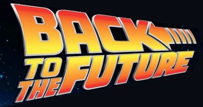 Back to the Future movie logo.