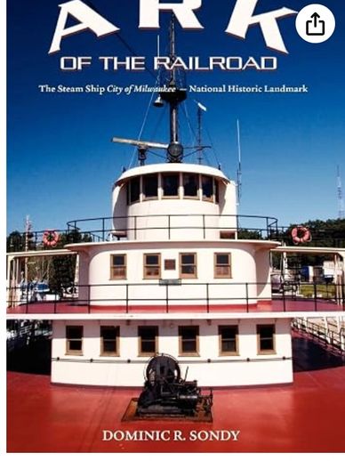 Cover of a book about the steam ship City of Milwaukee.