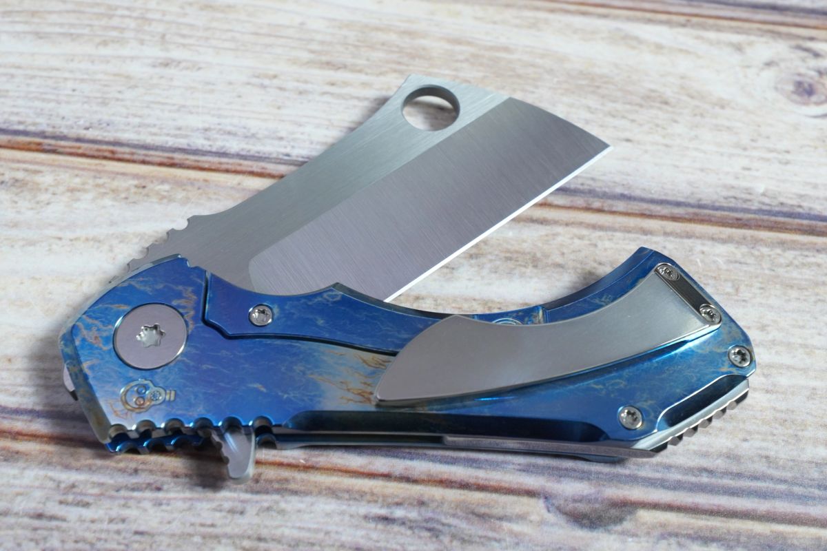 Rad Knives Production Mid-sized Field Cleaver: Polished scales have ...