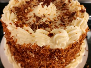Italian cream cake