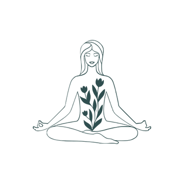 Meditation Women Growing Flowers Body